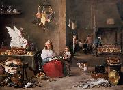 TENIERS, David the Younger Kitchen Scene (mk14) Germany oil painting artist